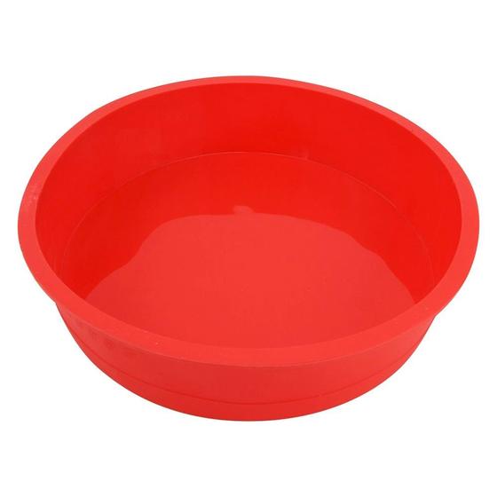 Imagem de Forma Para Bolo Redonda Silicone 300º - Assadeira Torta