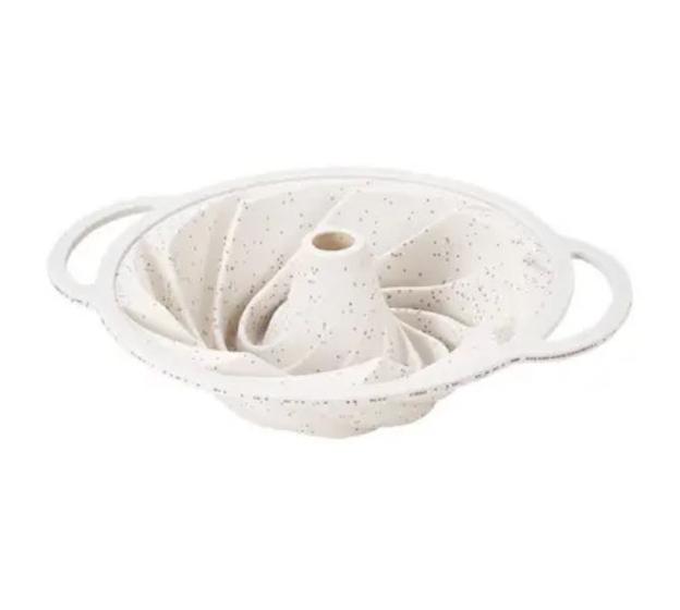 Imagem de Forma para Flan Mimo SN23293 Silicone Branco com Alça