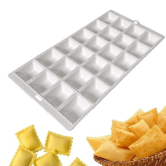 Imagem de Forma Para Mini Pastel E Ravioli Recheado 24 Cavidades