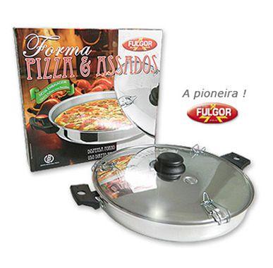 Imagem de Forma Para Pizza Fulgor Aluminio