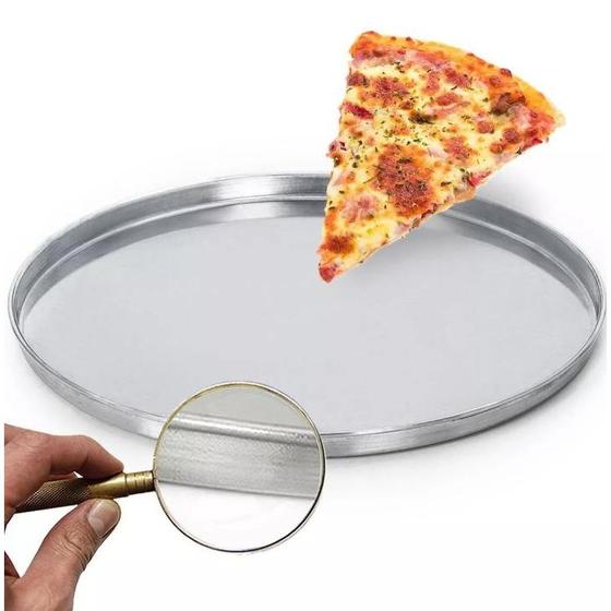 Imagem de Forma para pizza modelo redonda prática tamanho 40 cm