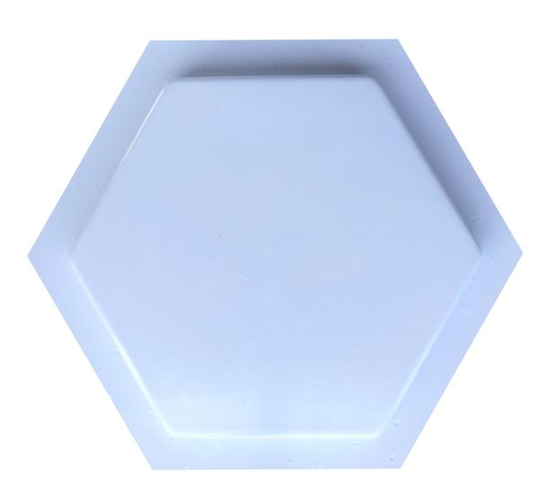 Imagem de Forma para placas de gesso, cimento 3d Mosaico Exâgono 29x25