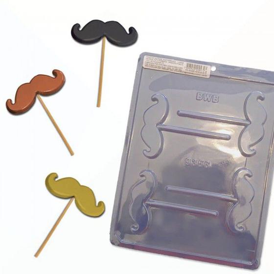 Imagem de Forma Pirulito Bigode Handlebar Simples C-9356