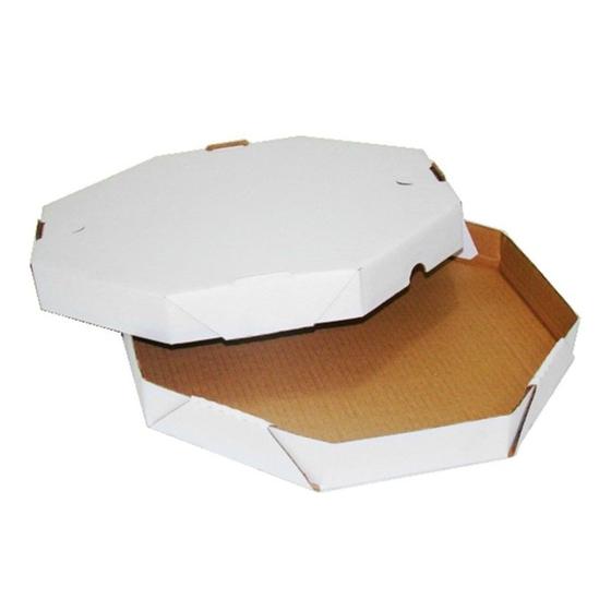 Imagem de Forma Pizza Oitavada Papelao extra 40cm Bca 05un