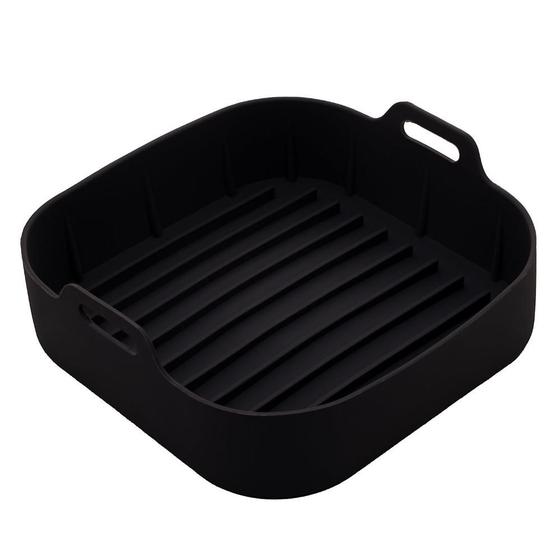 Imagem de Forma Protetor de Silicone para Air Fryer Preto Lyor