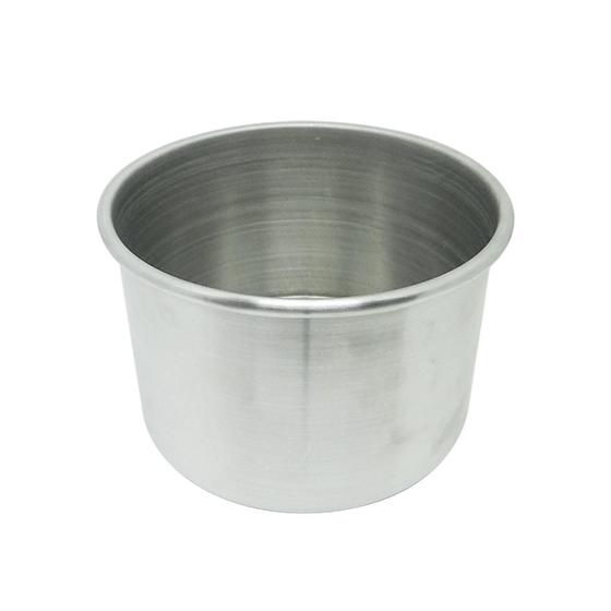 Imagem de Forma Redonda Alumínio com Fundo Falso 15x8cm Roldan