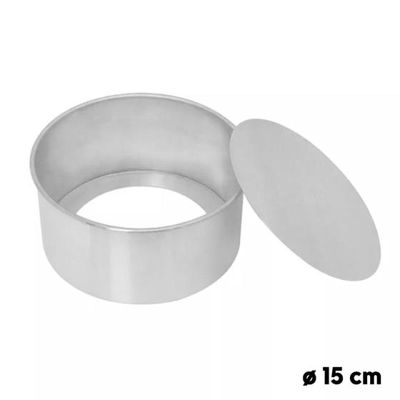 Imagem de Forma Redonda com Fundo Falso - Ref. 0903 - 15 x 7 cm - 1 unidade - Macedo - Rizzo