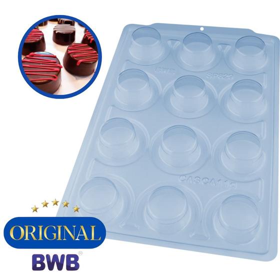 Imagem de Forma Silicone 3 Partes Mini Pão De Mel BWB Sp 829