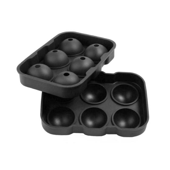 Forma Silicone 6 Gelos Bola Esferas Grande Bar Whisky Bebida Menor preço em Forma Silicone 6 Gelos Bola Esferas Grande Bar Whisky Bebida