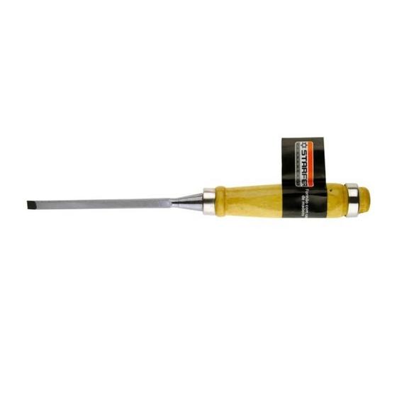 Imagem de Formão de 1/4" (6,4mm) com Cabo de Madeira Starfer 06125107