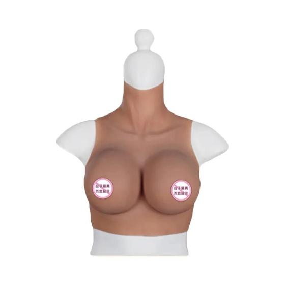 Imagem de Formas de Seios de Silicone para Iniciantes - Tamanhos A/B/C/D/E/G/H - Travesti, Drag Queen