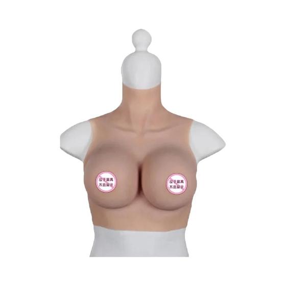 Imagem de Formas de Seios de Silicone para Iniciantes - Tamanhos A/B/C/D/E/G/H - Travesti, Drag Queen