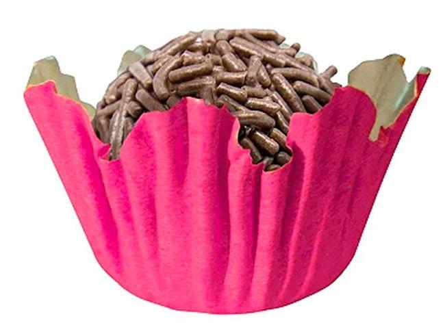 Imagem de Forminha de Papel N 3 Recortada Pink com - Ref. 3223 - 100 unidades - Mago - Rizzo