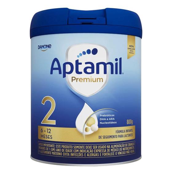 Imagem de Fórmula Infantil Aptamil 2 Premium 800g  Danone