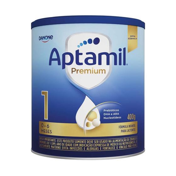 Fórmula Infantil Aptamil Original Premium 1 400g Imagem de Fórmula Infantil Aptamil Original Premium 1 400g