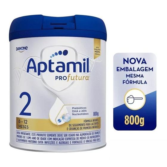 Fórmula Infantil: Aptamil Profutura 2 800g - 6-12 meses Menor preço em Fórmula Infantil: Aptamil Profutura 2 800g - 6-12 meses