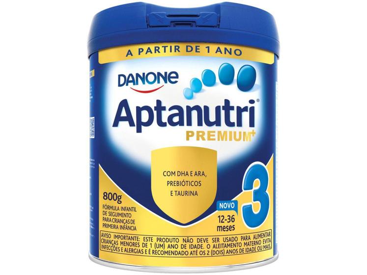Fórmula Infantil Aptanutri Original Premium+ 3 - 800g Menor preço em Fórmula Infantil Aptanutri Original Premium+ 3 - 800g