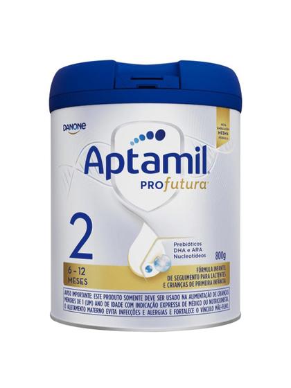 Fórmula Infantil Danone Aptamil Profutura 2 800g - 6 A 12m Menor preço em Fórmula Infantil Danone Aptamil Profutura 2 800g - 6 A 12m