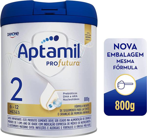 Imagem de Formula Infantil Em Pó Danone Aptamil Profutura 2 Lata 800g DANONE