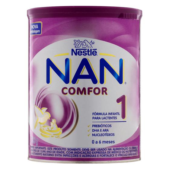 Imagem de Formula Infantil Nestle Leite NAN 1 Confort 800G