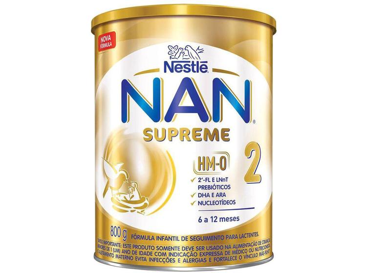 Imagem de Fórmula Infantil Nestlé NAN Supreme 2 - 800g
