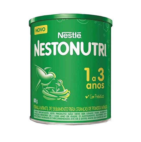 Imagem de Fórmula Infantil Nestonutri 1 a 3 anos Nestle de 800g