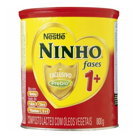 Imagem de Fórmula Infantil NINHO Fases 1+ 800g