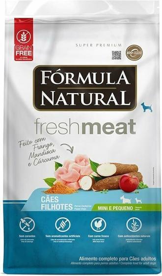 Imagem de Formula natural fresh meat filhote mini e pequeno 2,5kg