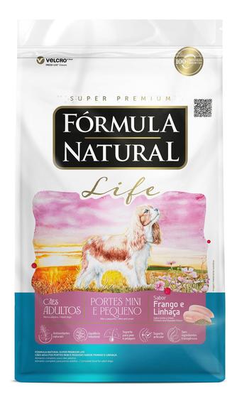 Imagem de Fórmula natural life cães adultos portes mini e pequeno 15kg