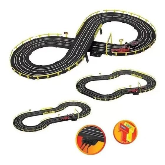 Fórmula Super Autorama Elétrico Braskit 3 Tipos de Pista Menor preço em Fórmula Super Autorama Elétrico Braskit 3 Tipos de Pista
