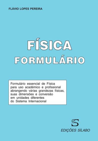 Imagem de Formulário de Física - 3ª Edição