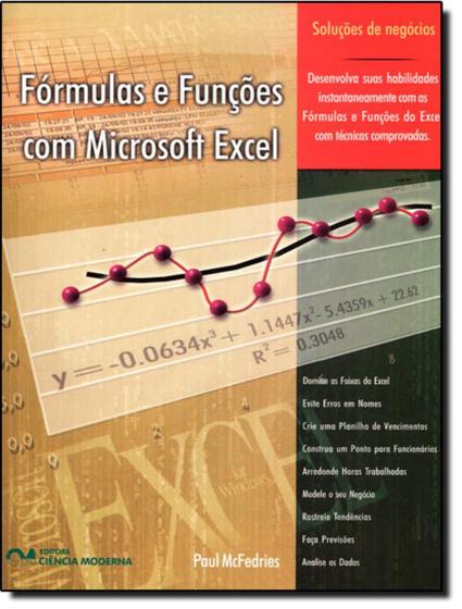 Imagem de Formulas E Funcoes Com Microsoft Excel - CIENCIA MODERNA