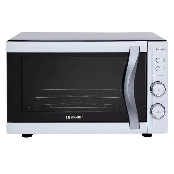 Imagem de Forno 44 Litros Elétrico Grill e Timer Mueller Branco 127V