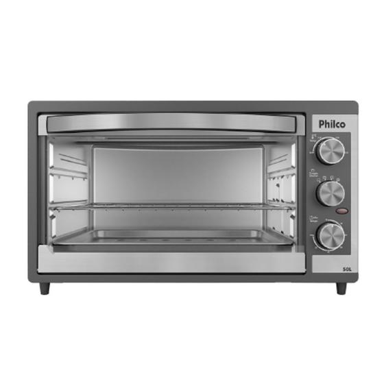 Imagem de Forno 50L Philco Eletrico Dourador  - 106102003  Preto  220 VOLTS