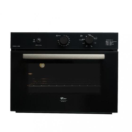 Imagem de Forno a Gás de Embutir Fischer Infinity 50L com Grill