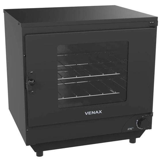 Forno a Gás Industrial Venax Fi 77L Bancada Preto Fosco Gás GLP 21384 Menor preço em Forno a Gás Industrial Venax Fi 77L Bancada Preto Fosco Gás GLP 21384