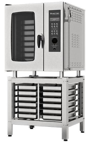 Imagem de Forno Combinado Programável Completo Elétrico WCPR08E Wictory