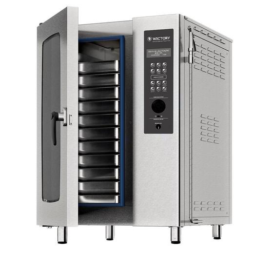 Imagem de Forno Combinado Programável Wictory Trifásico 380V WCPR-11NE