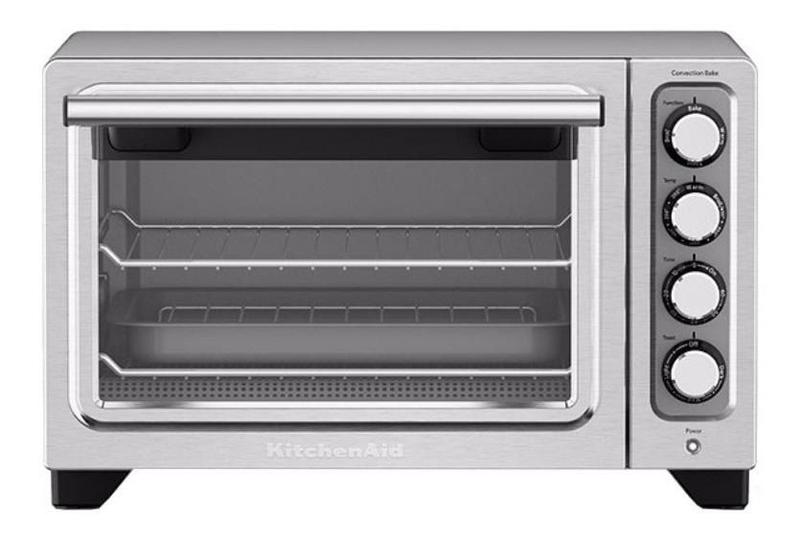 Forno De Bancada Elétrico Kitchenaid Kco253 0.6ft³ Silver 120v Forno