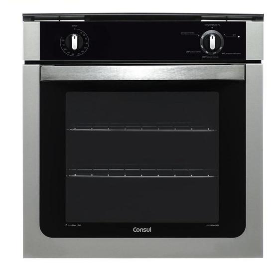 Imagem de Forno de Embutir a Gás Consul COA84BR 78 Litros Prata  220V