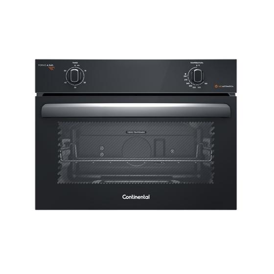 Imagem de Forno de Embutir a Gás Continental 50L com TOPLimpaFácil (OC4GM)