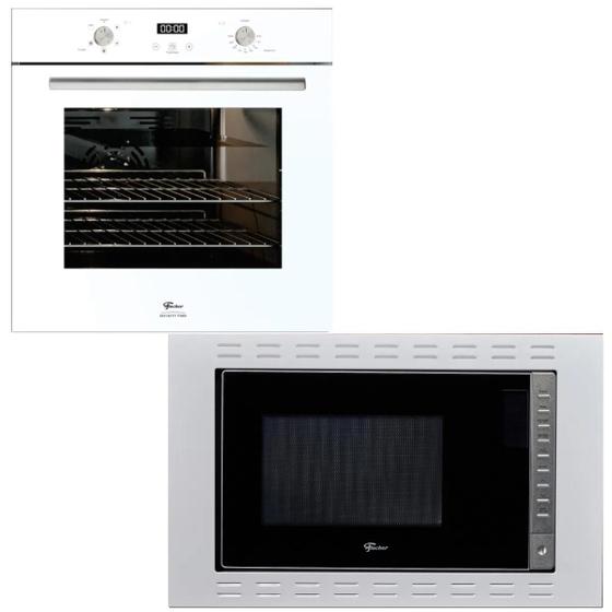 Imagem de Forno de Embutir Elétrico 82L + Micro Ondas De Embutir 25L Fischer - Alta Qualidade