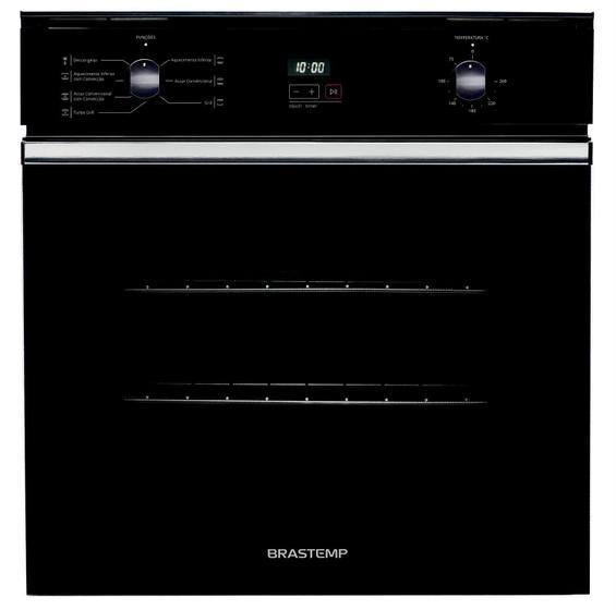 Forno de embutir elétrico Brastemp 84 litros Preto com convecção e timer touch - BOC84AE é boa?