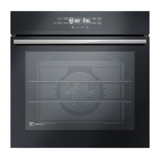 Imagem de Forno de Embutir Elétrico Electrolux 80L Experience OE8EF Preto 220V