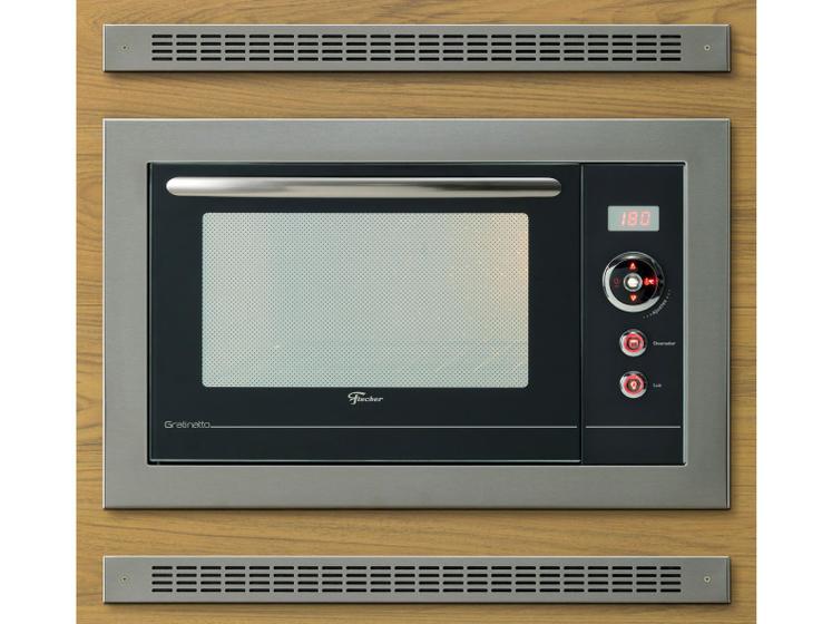 Imagem de Forno de Embutir Elétrico Fischer Gratinatto Inox