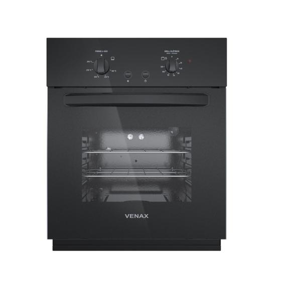 Imagem de Forno de Embutir Venax Totale Nero Giii 50 Litros a Gas Preto 220v