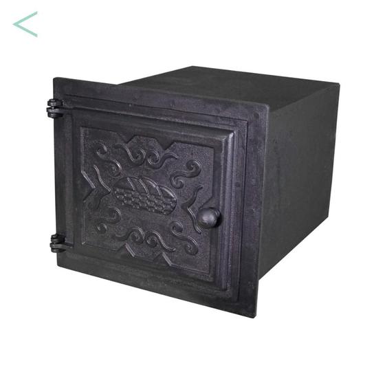 Forno de ferro fundido para fogão a lenha pequeno Menor preço em Forno de ferro fundido para fogão a lenha pequeno