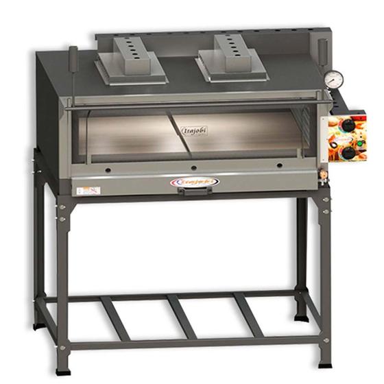 Forno de Lastro a Gás com Infra Vermelho 95x95 Itajobi Menor preço em Forno de Lastro a Gás com Infra Vermelho 95x95 Itajobi
