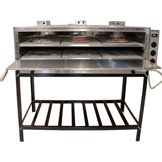 Forno De Lastro Duplo Pizza Rápida FPT-1300 LD Tomasi Menor preço em Forno De Lastro Duplo Pizza Rápida FPT-1300 LD Tomasi
