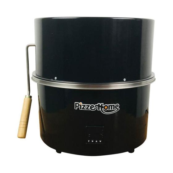 Forno De Pizza Elétrico Pizzehome 220V Digital Preto Forno Elétrico